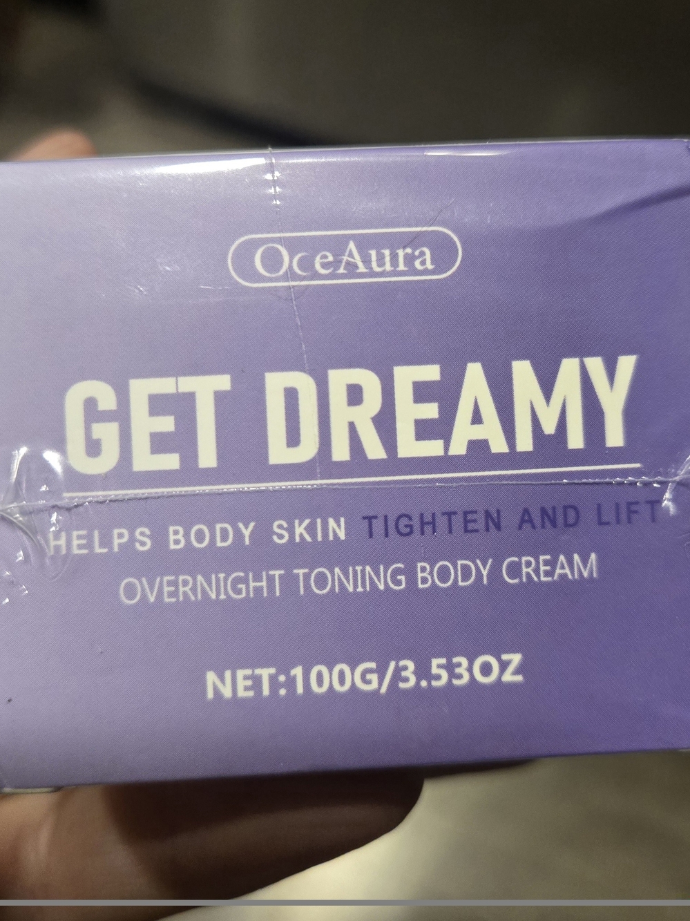 Sealed Get Dreamy Overnight Toning Body Cream 3.5 oz.
